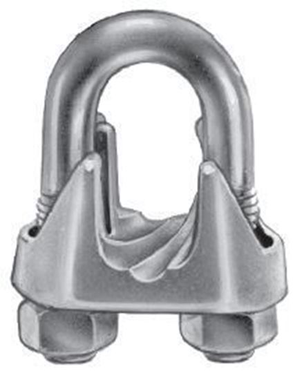Picture of Malleable Wire Rope Clips- MADE IN AMERICA