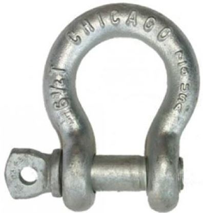 Picture of CHICAGO Drop Forged Screw Pin Anchor Shackle Galvanized