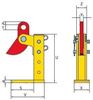 Picture of THSK - Terrier Adjustable extra large jaw opening for stacks, packages and thick single plate lifting