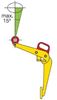 Picture of TVKH - Terrier special lightweight heavy duty clamp for upright drum lifting